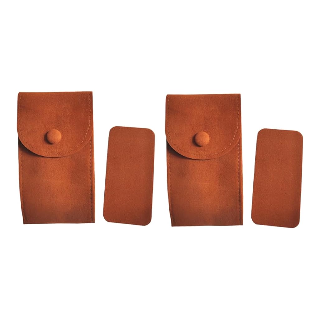 ZORBES® 2Pcs Velvet Watch Pouch,Portable Single Watch Travel Case Storage Bag ZORBES® 2Pcs Velvet Watch Pouch,Portable Single Watch Travel Case Storage Bag